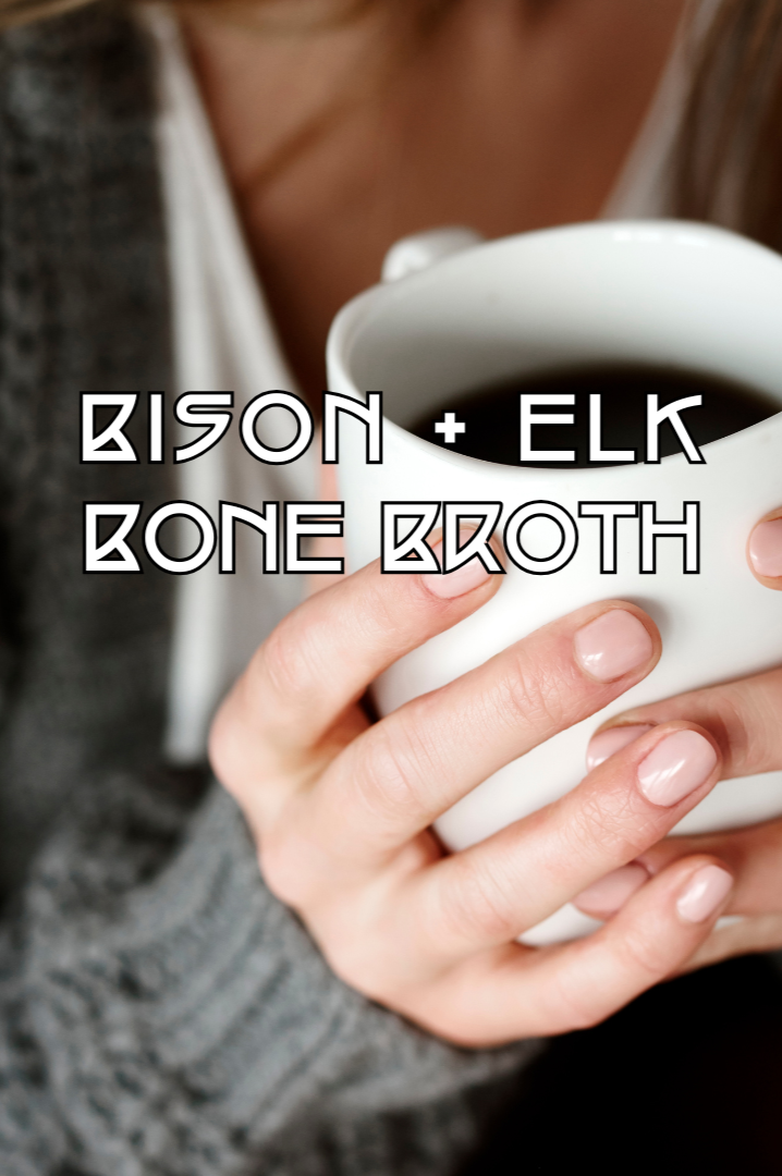 Bison + Elk Blend Bone Broth LOCAL PICK UP