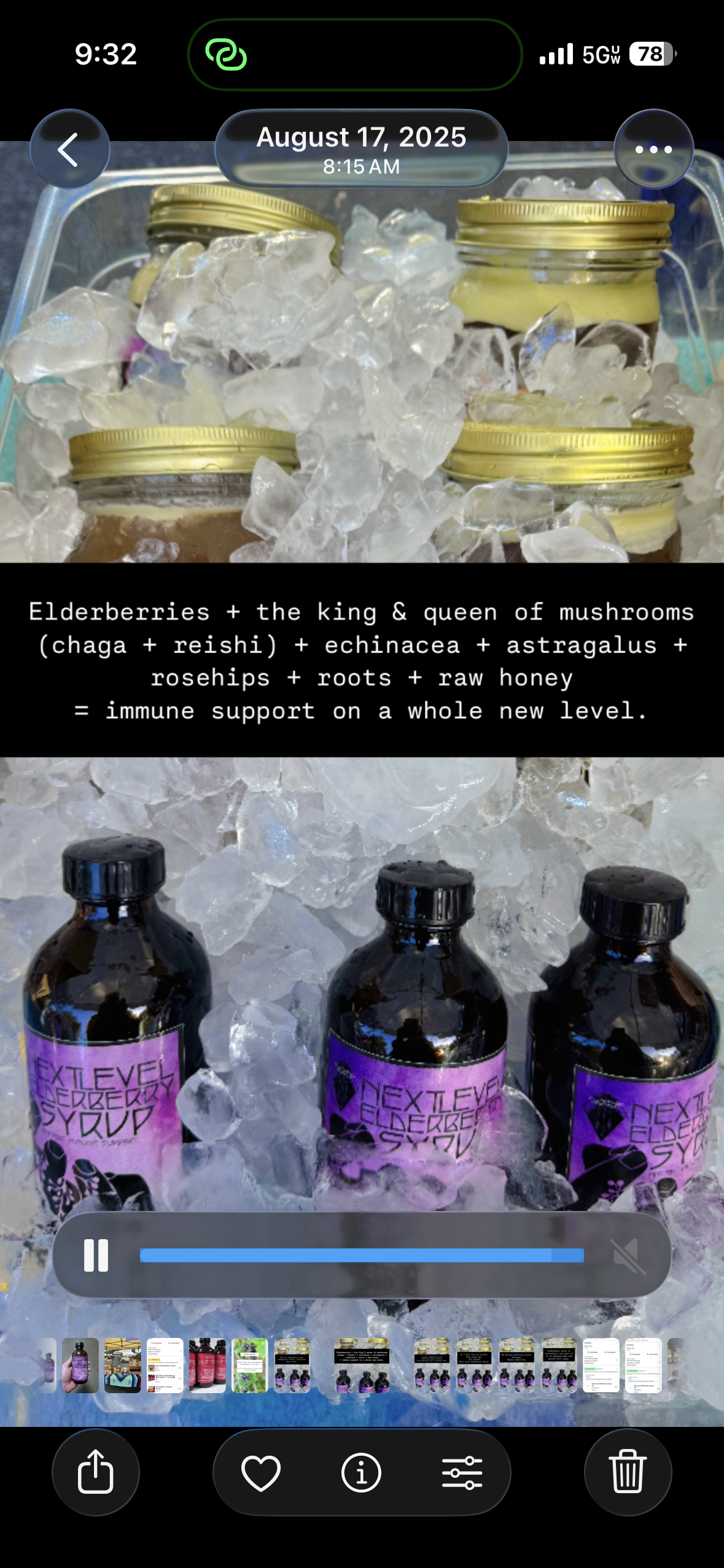Next Level Elderberry Syrup