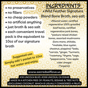 Gold Dust • Freeze Dried Bone Broth