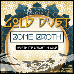 Gold Dust • Freeze Dried Bone Broth