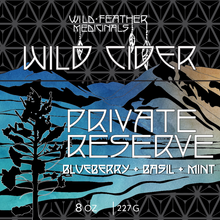 Load image into Gallery viewer, Wild Cider: Private Reserve BLUEBERRY + BASIL + MINT