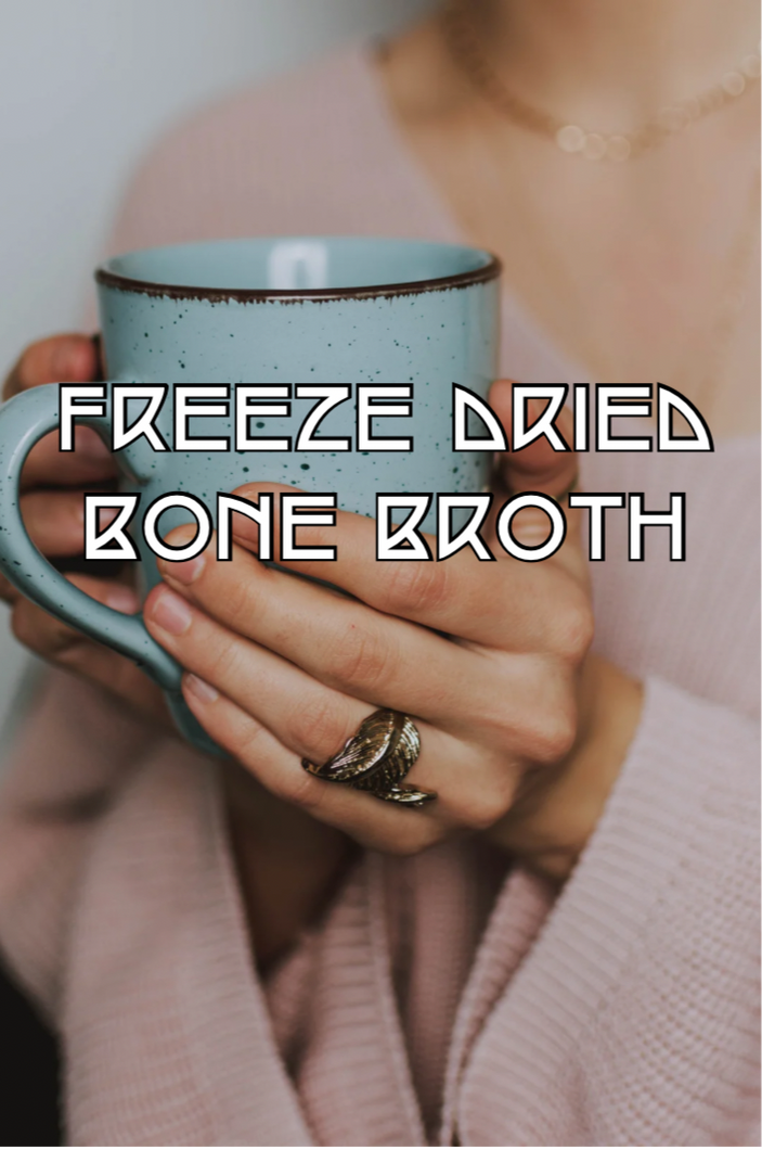 Gold Dust • Freeze Dried Bone Broth