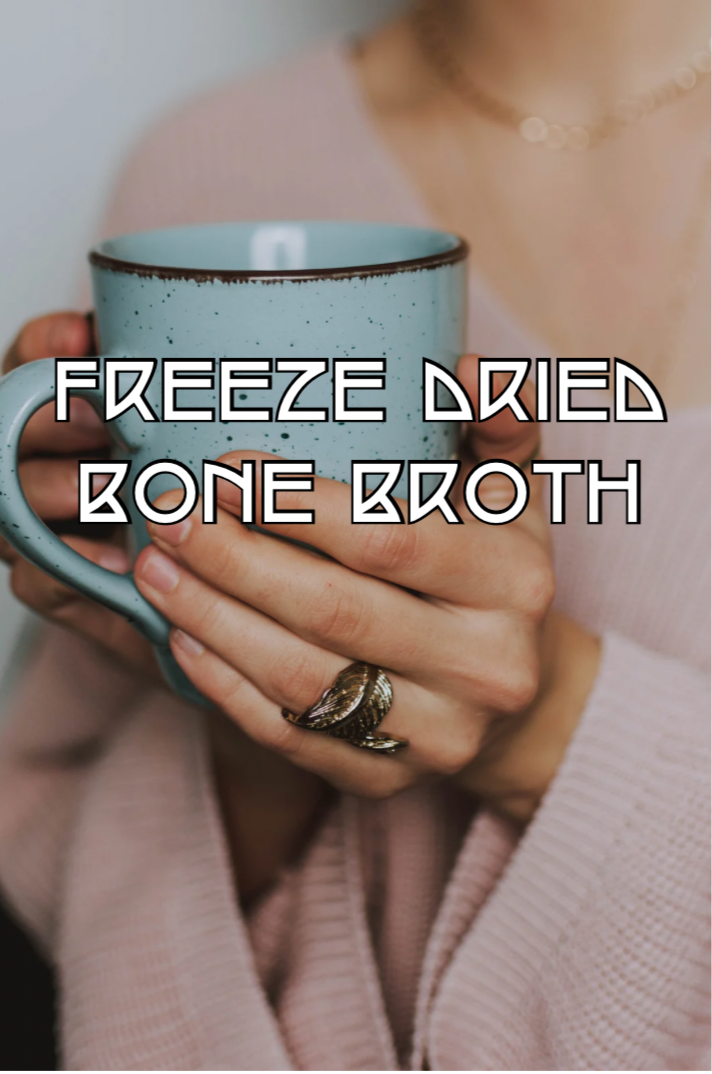 Gold Dust • Freeze Dried Bone Broth