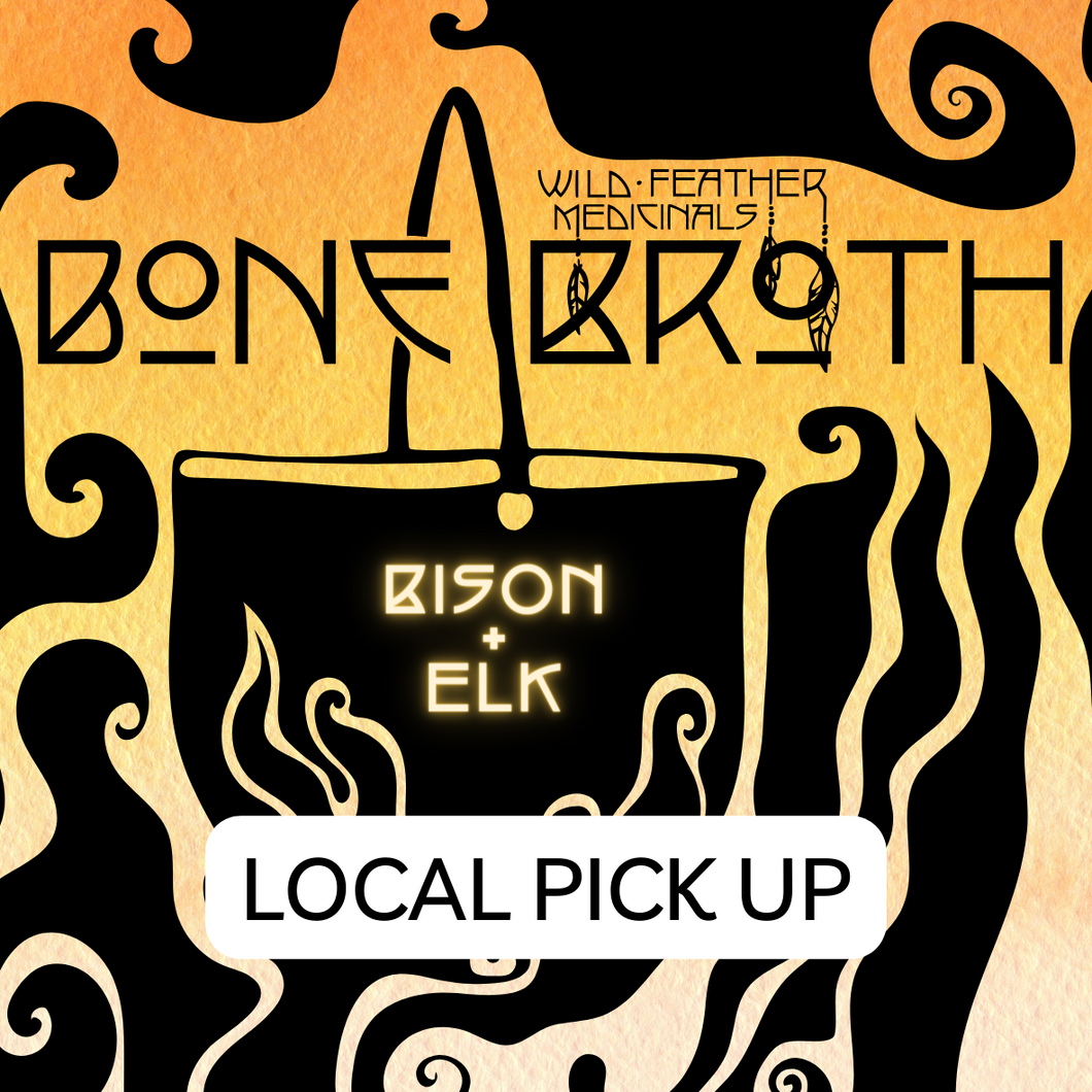 Bison + Elk Blend Bone Broth LOCAL PICK UP